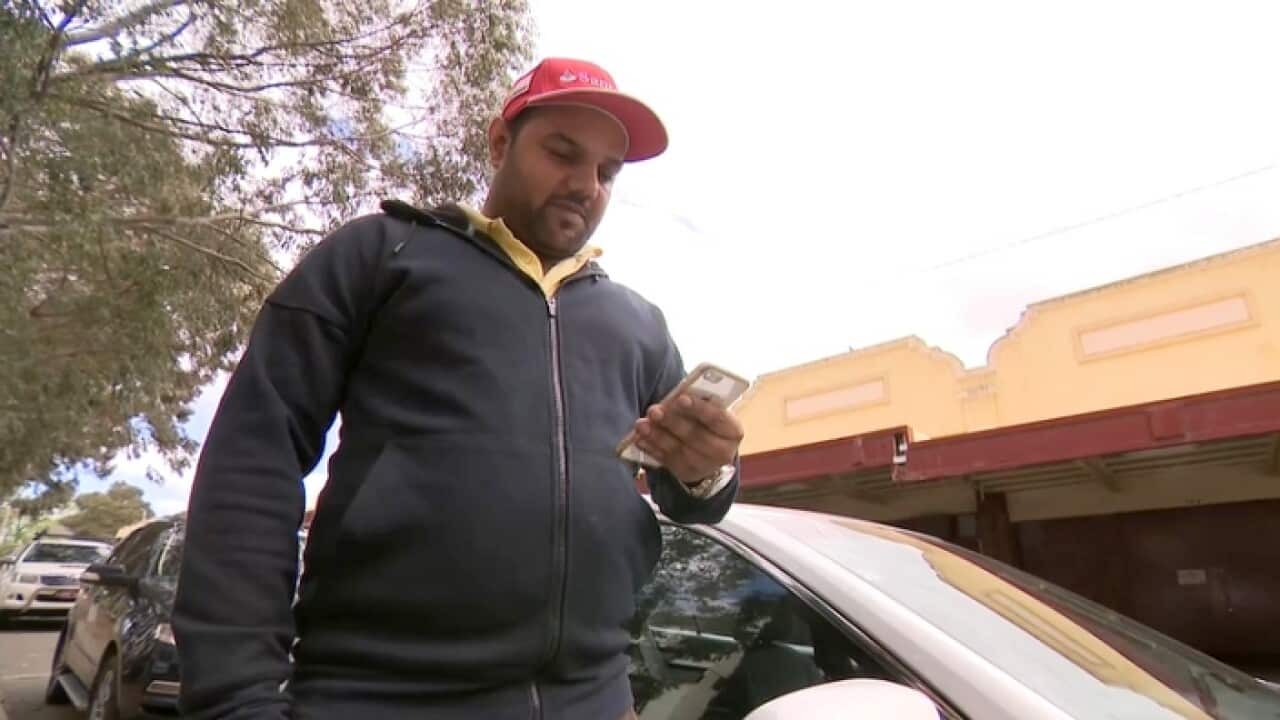 Ride-share driver Raul