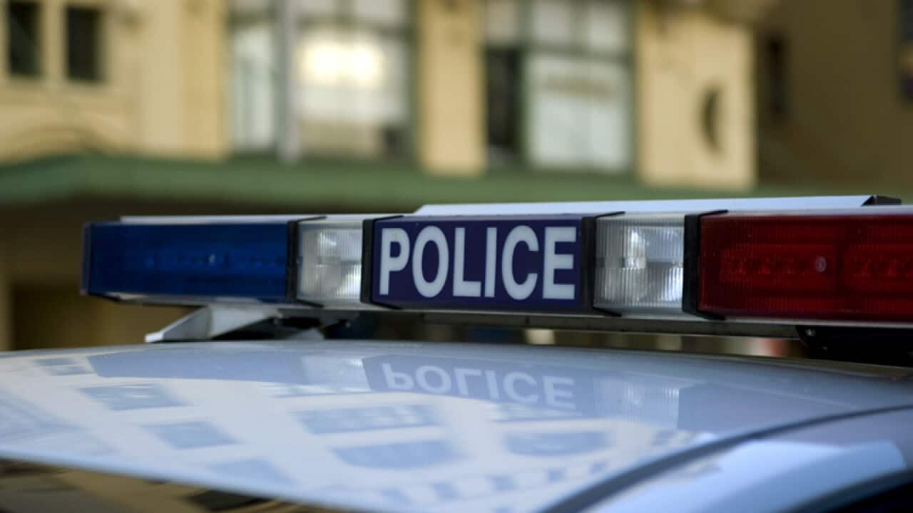 A police car in Sydney