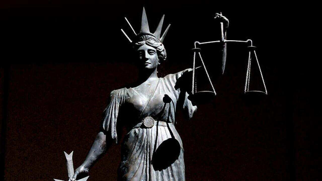 Stock picture of a statue of 'Lady Justice'