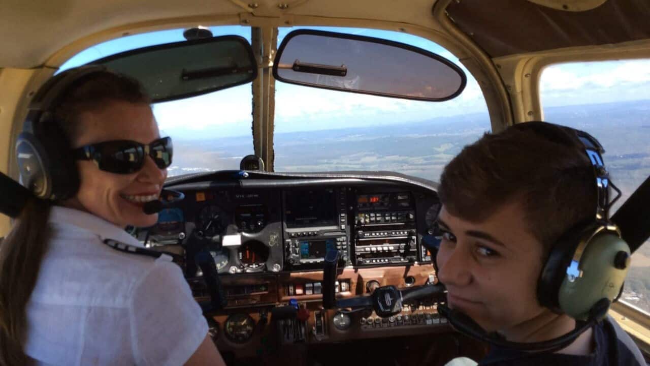 Alexandra Duvanova, Pilot from Queensland