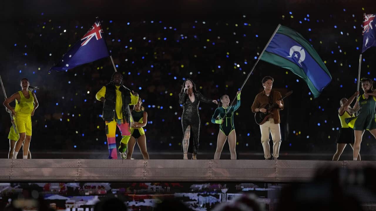 Britain Commonwealth Games Closing Ceremony