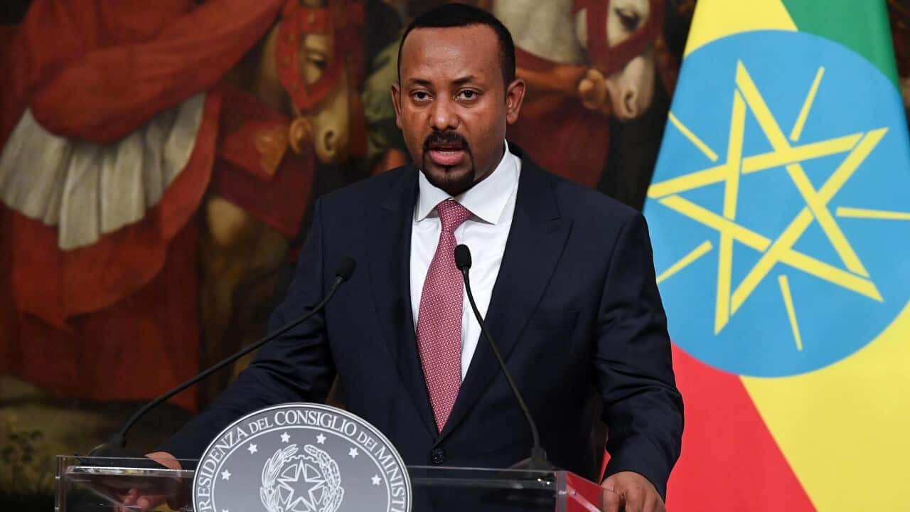 Ethiopian Prime Minister Abiy Ahmed Ali.