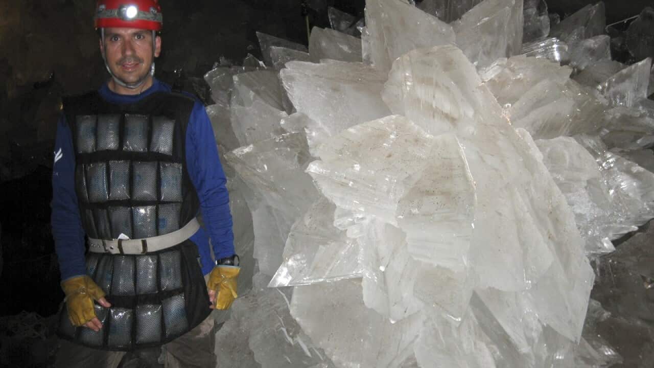 gypsum rosette crystal