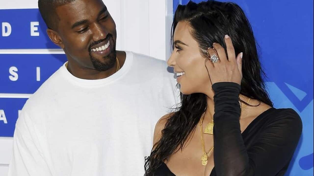 Kim Kardashian and Kanye West