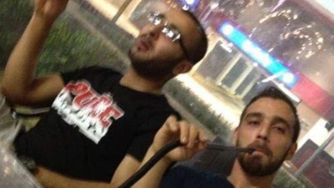 Mohammad Kiad (L) and Omar Al-Kutobi (R)