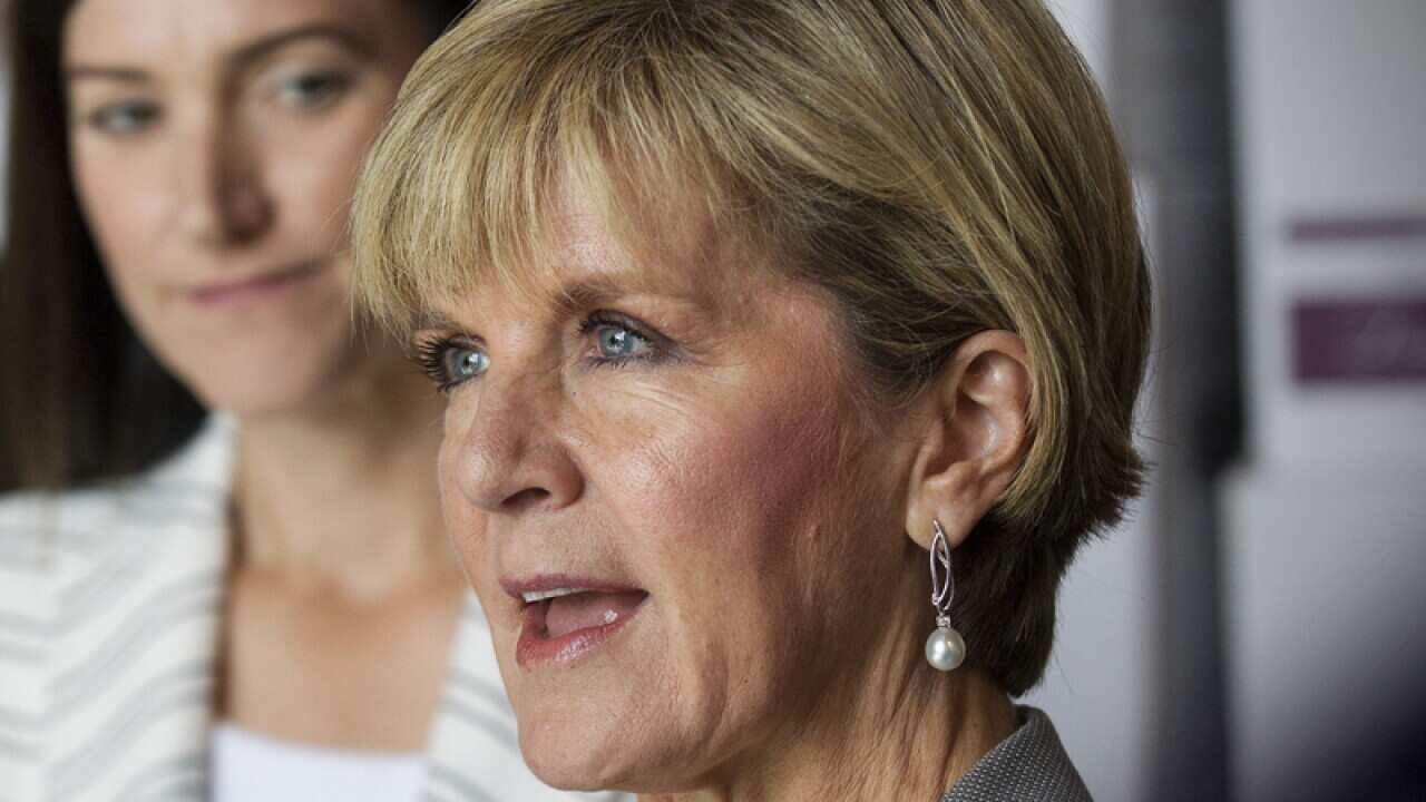 Foreign Minister Julie Bishop