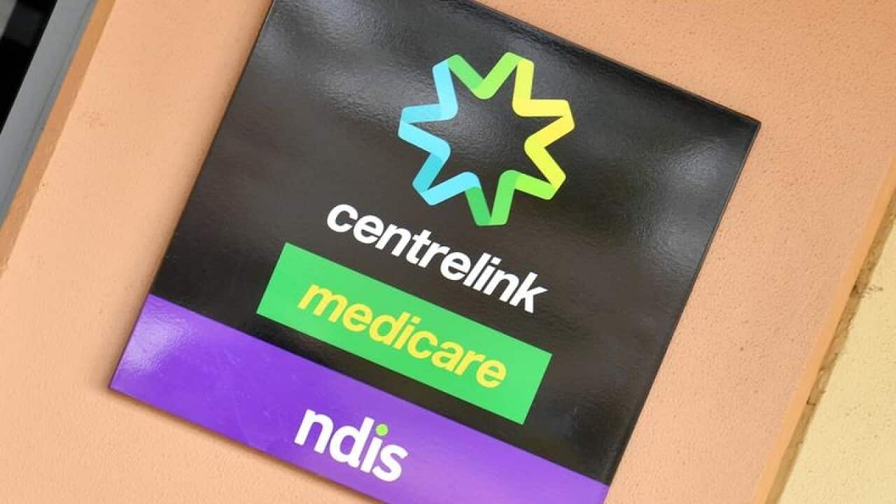 An NDIS sign.