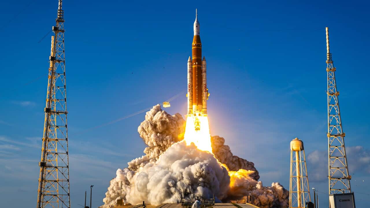 FL: NASAs Artemis II launches on a mission to the moon