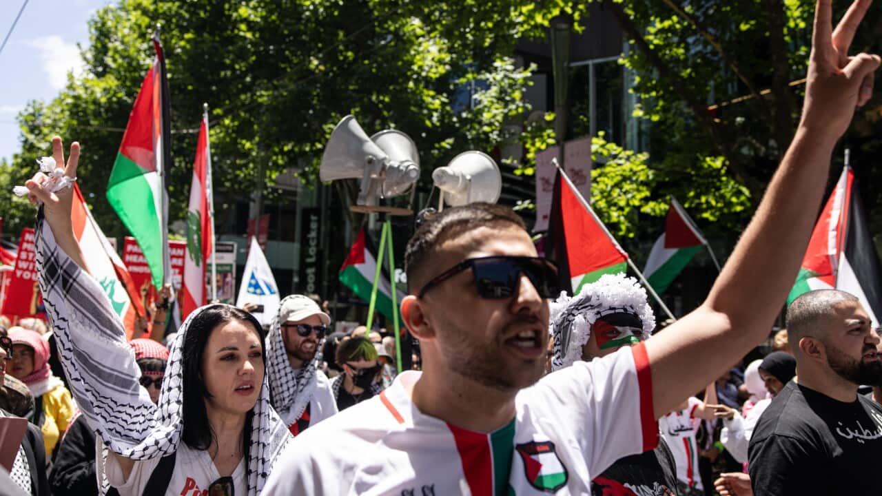 FREE PALESTINE MELBOURNE RALLY