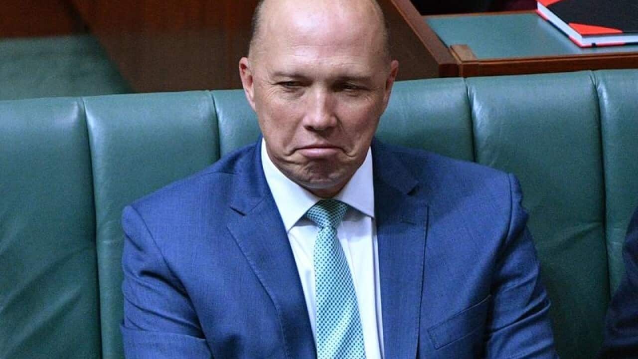 Minister for Home Affairs Peter Dutton