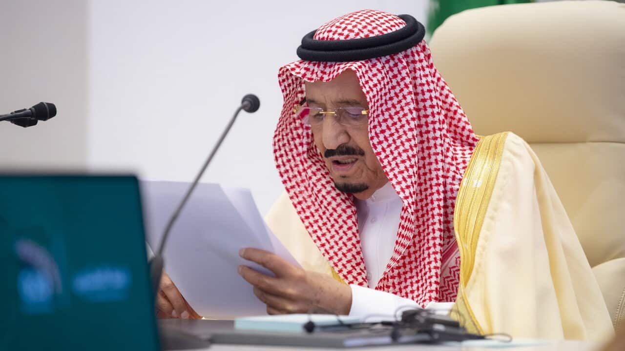 King Salman of Saudi Arabia during G20 Conference