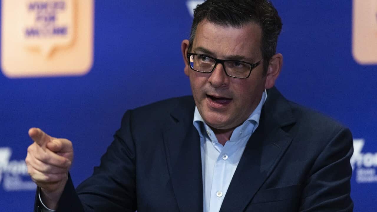 Victorian Premier Daniel Andrews.