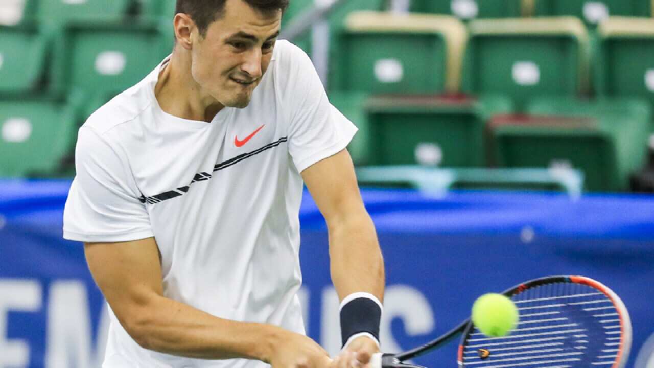 Australian tennis player Bernard Tomic
