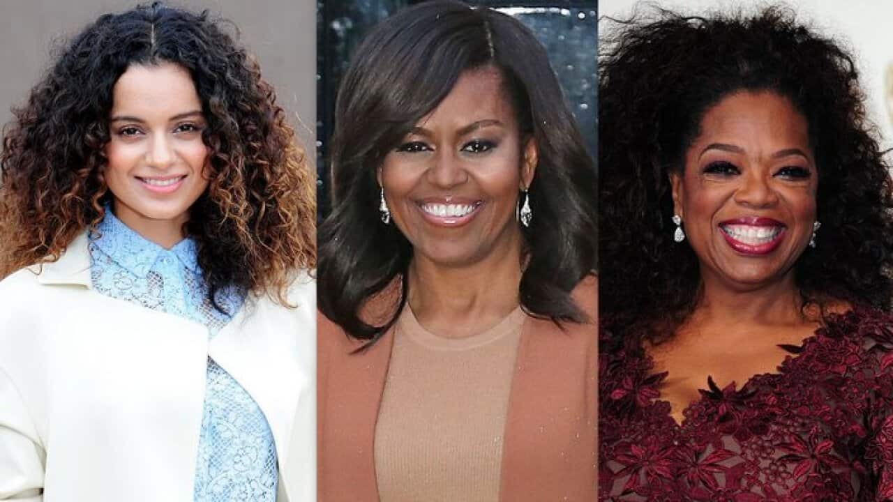 Kangana Ranaut, Michelle Obama, Oprah Winfrey