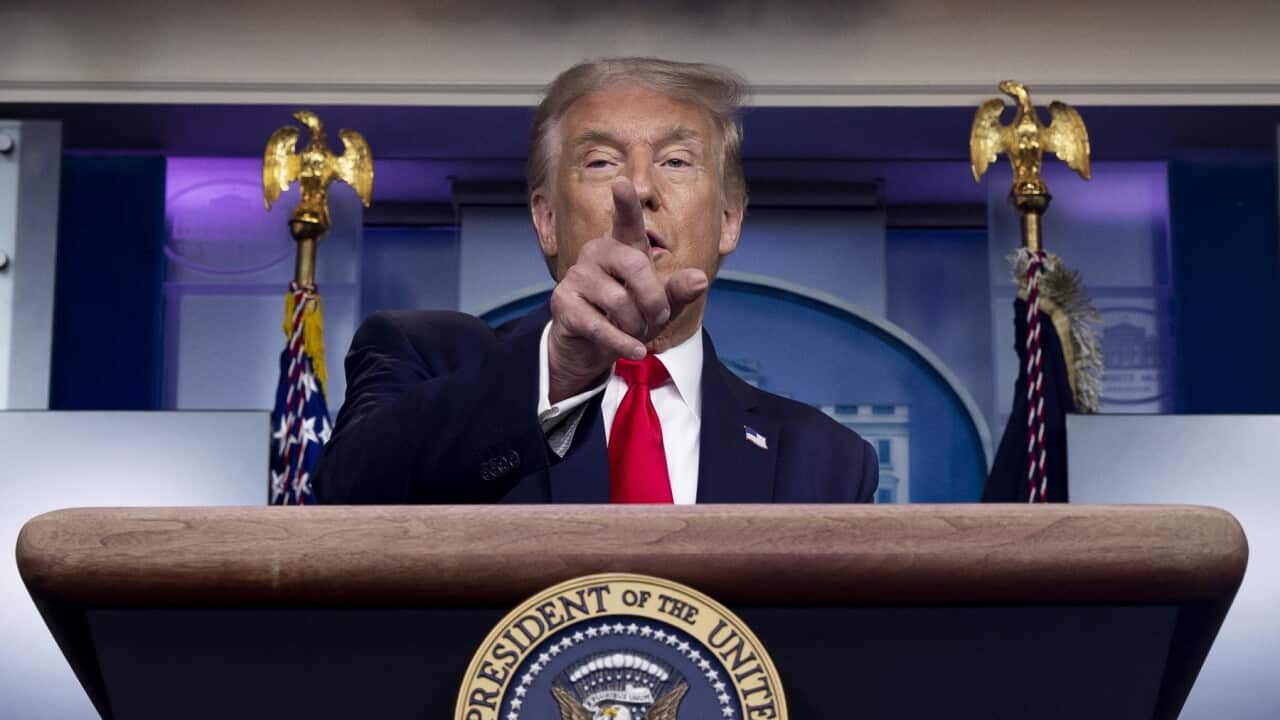 US President Donald Trump