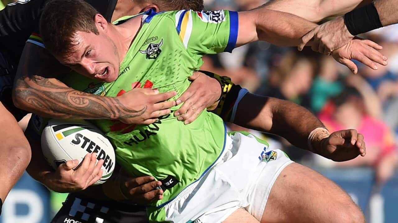 Luke Bateman of the Raiders