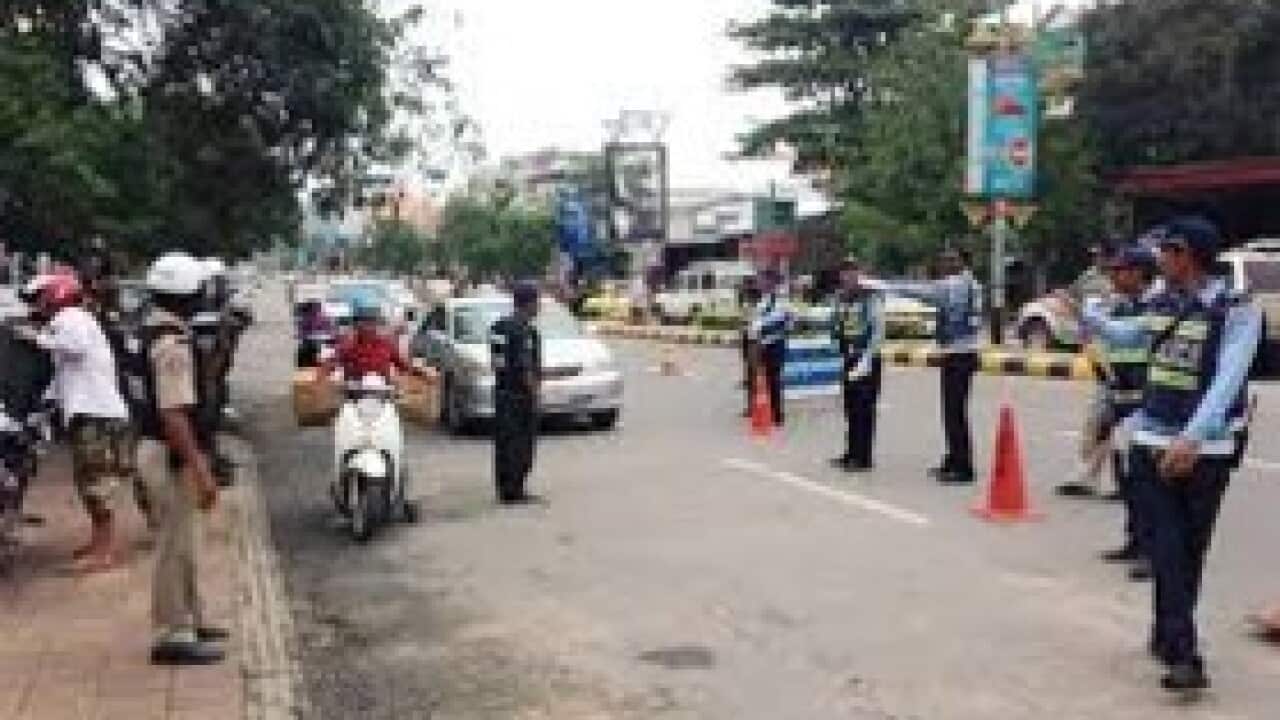Cambodia Police Traffic Law of Car Driver