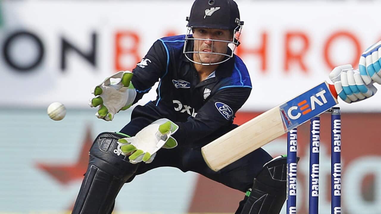 New Zealand's wicketkeeper BJ Watling