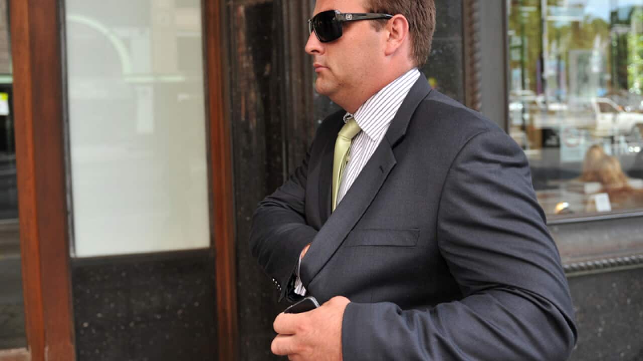 Ryan Tandy leaves court