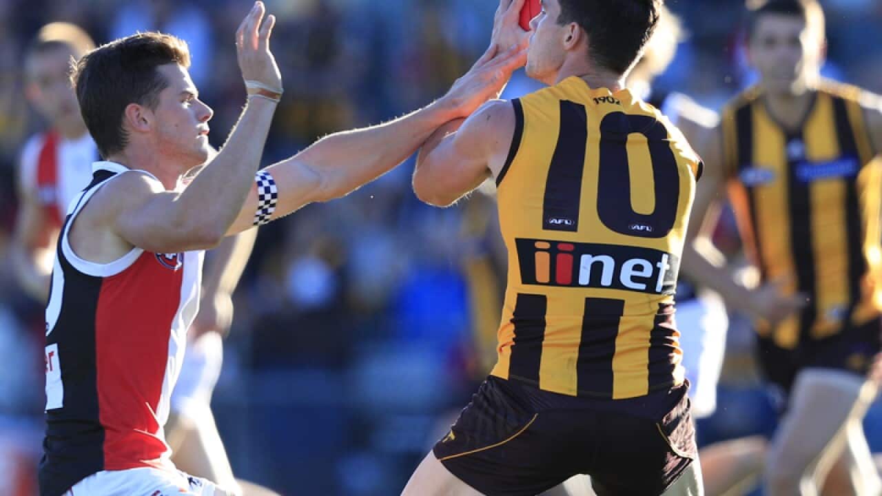 Jaeger O'Meara of the Hawks