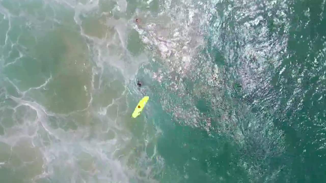 Drone saving lives