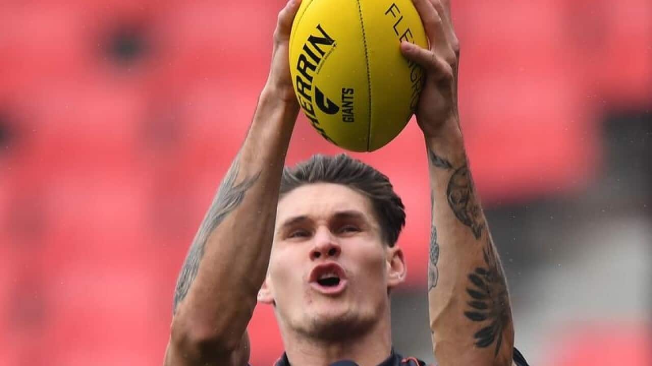 GWS Giants forward Rory Lobb
