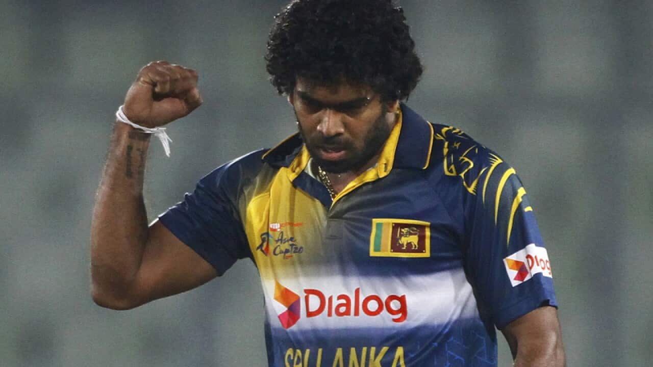 Sri Lankan captain Lasith Malinga