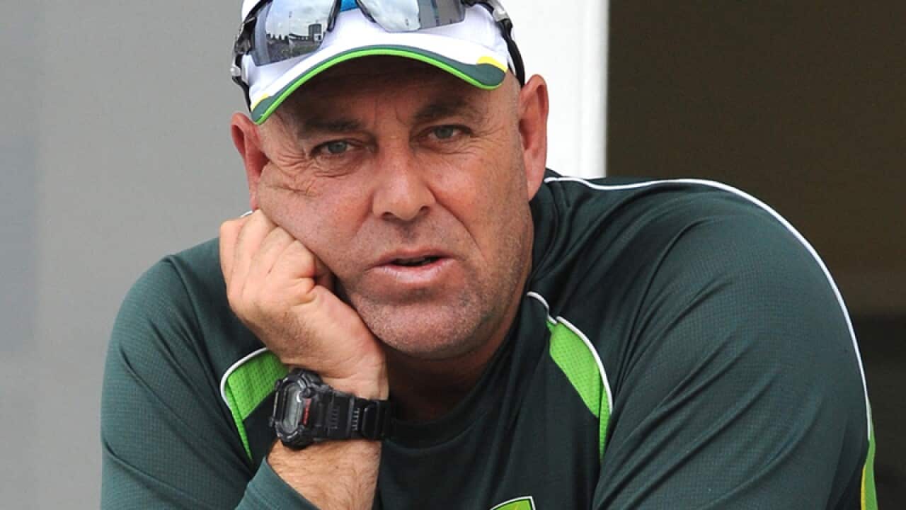 Australia’s head coach Darren Lehmann