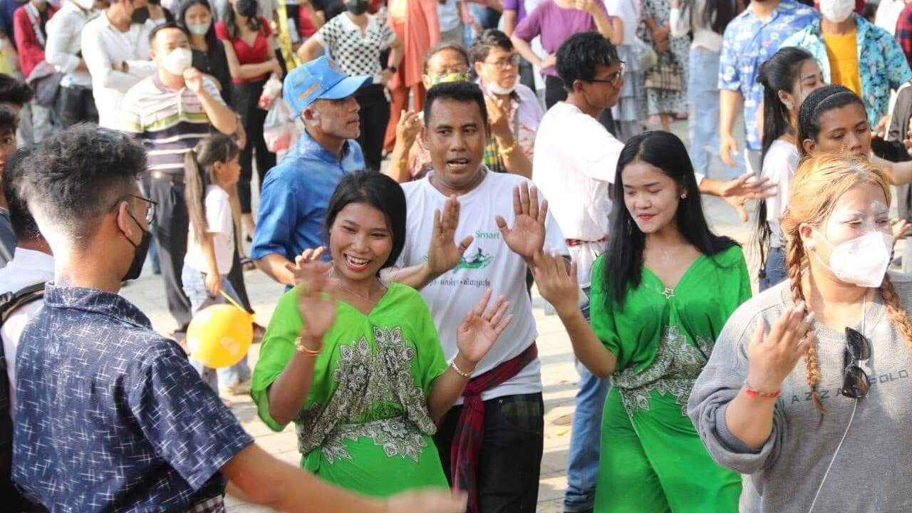 Khmer New Year in Cambodia, April 2022