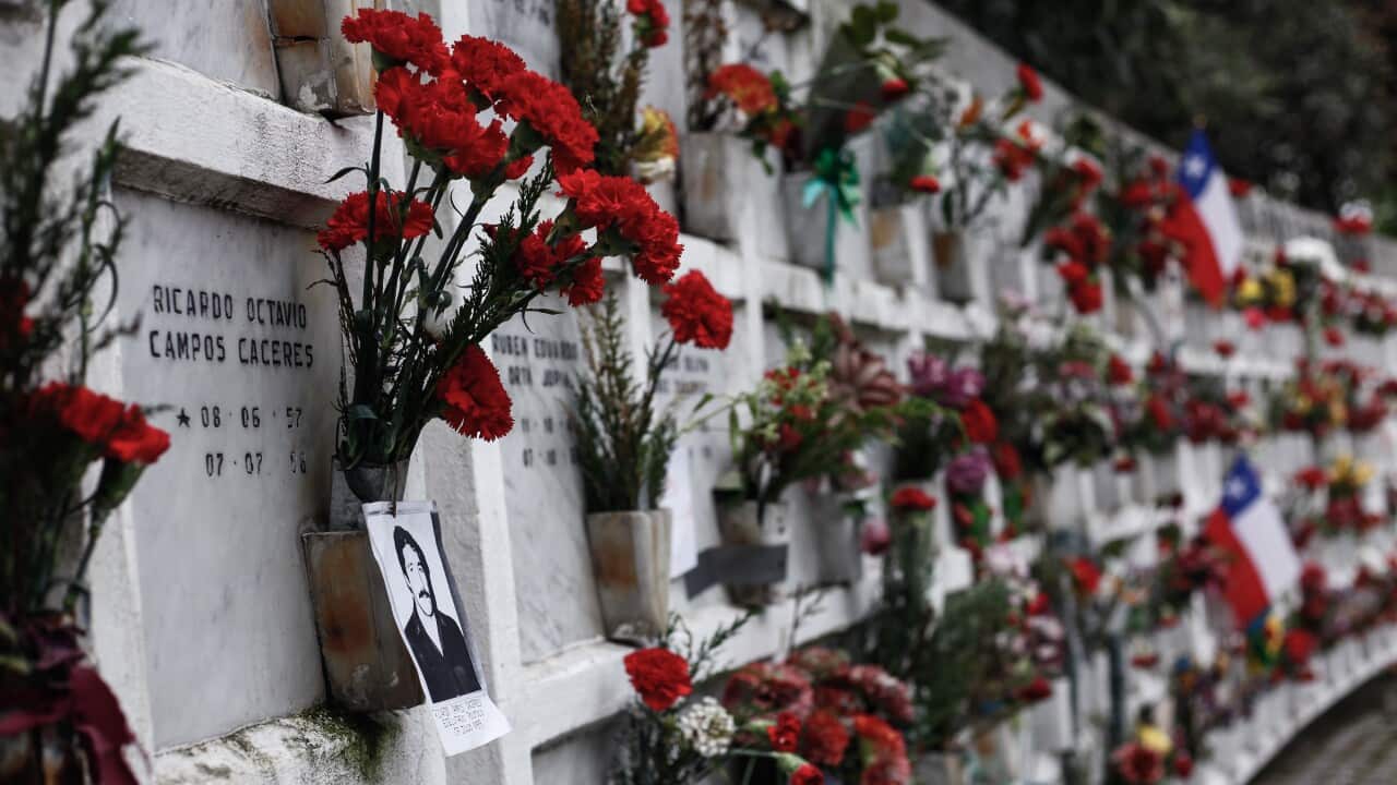 Memorial en Homenaje a los Detenidos Desaparecidos y Ejecutados de Santiago, Chile.