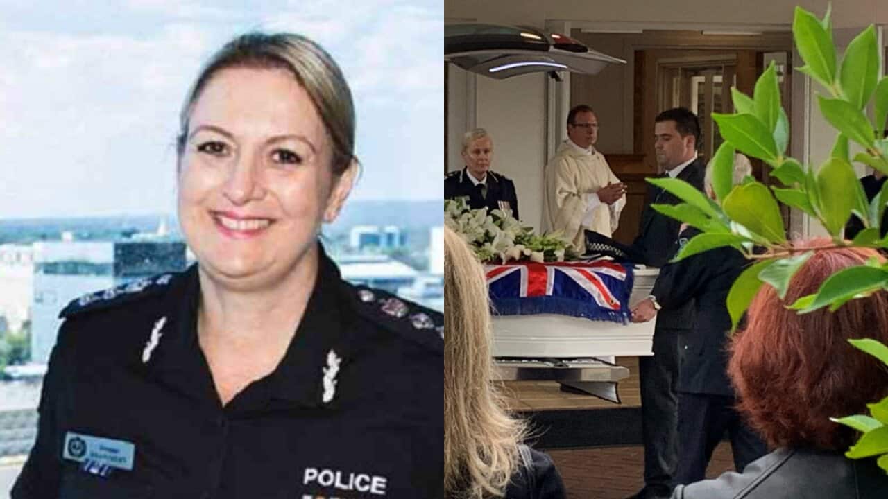 police officer's funeral