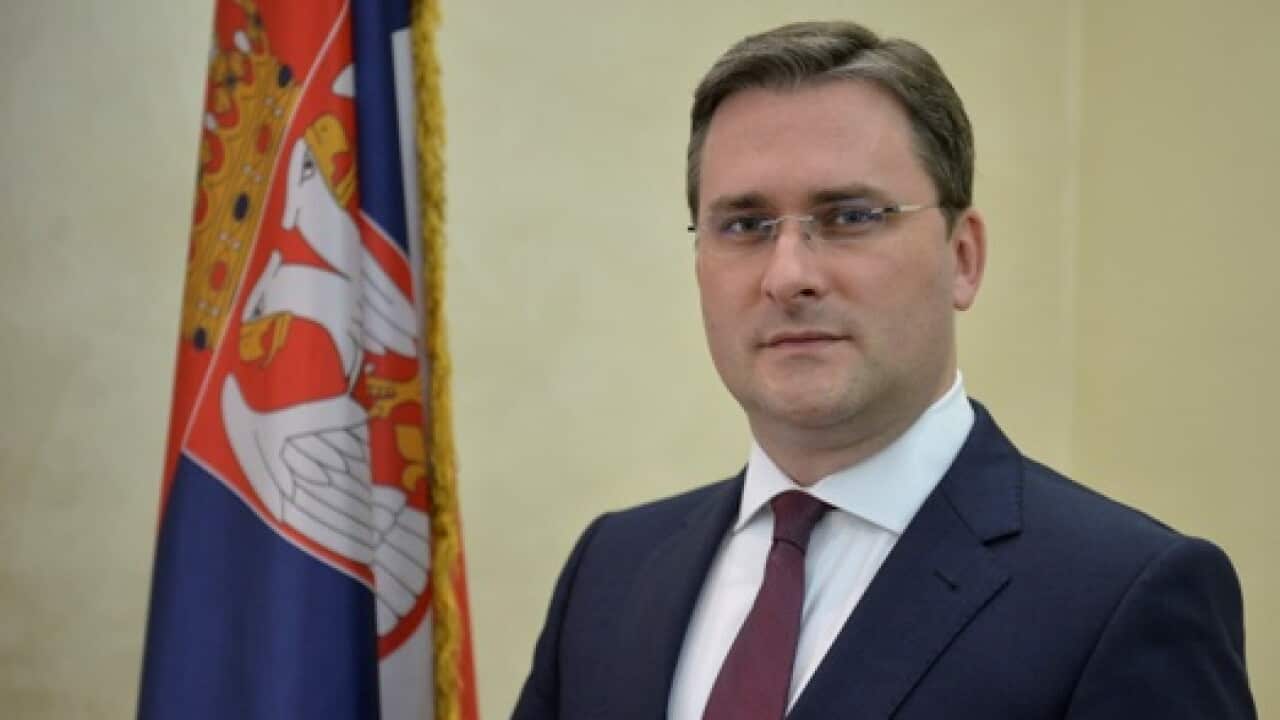Serbian Minister for Foreign Affairs Nikola Selakovic