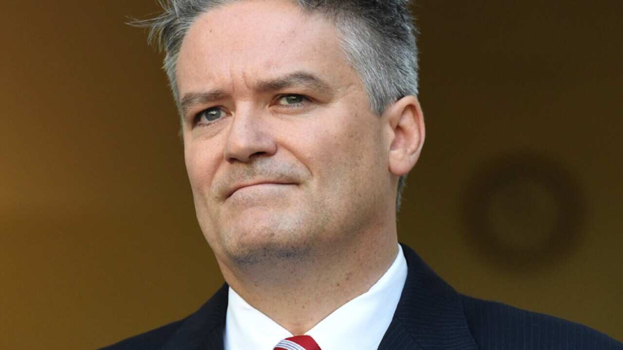Minister for Finance Mathias Cormann
