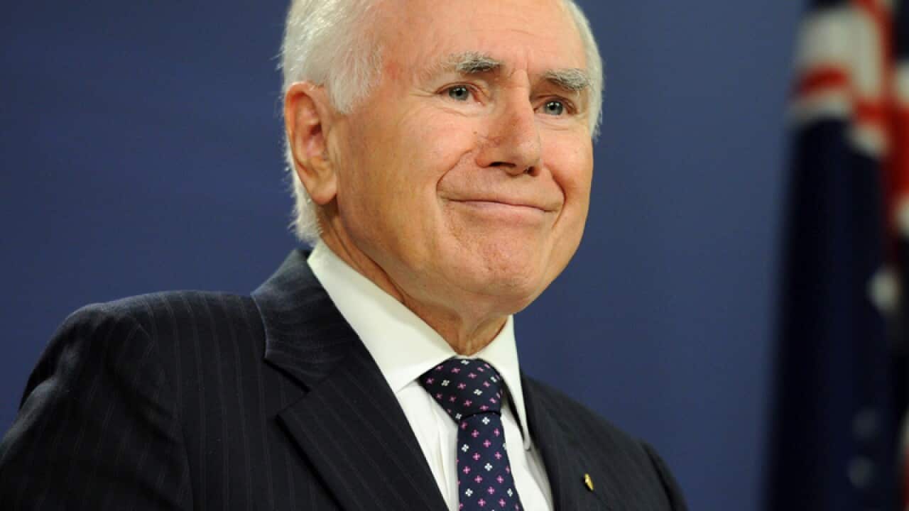 Former prime minister John Howard