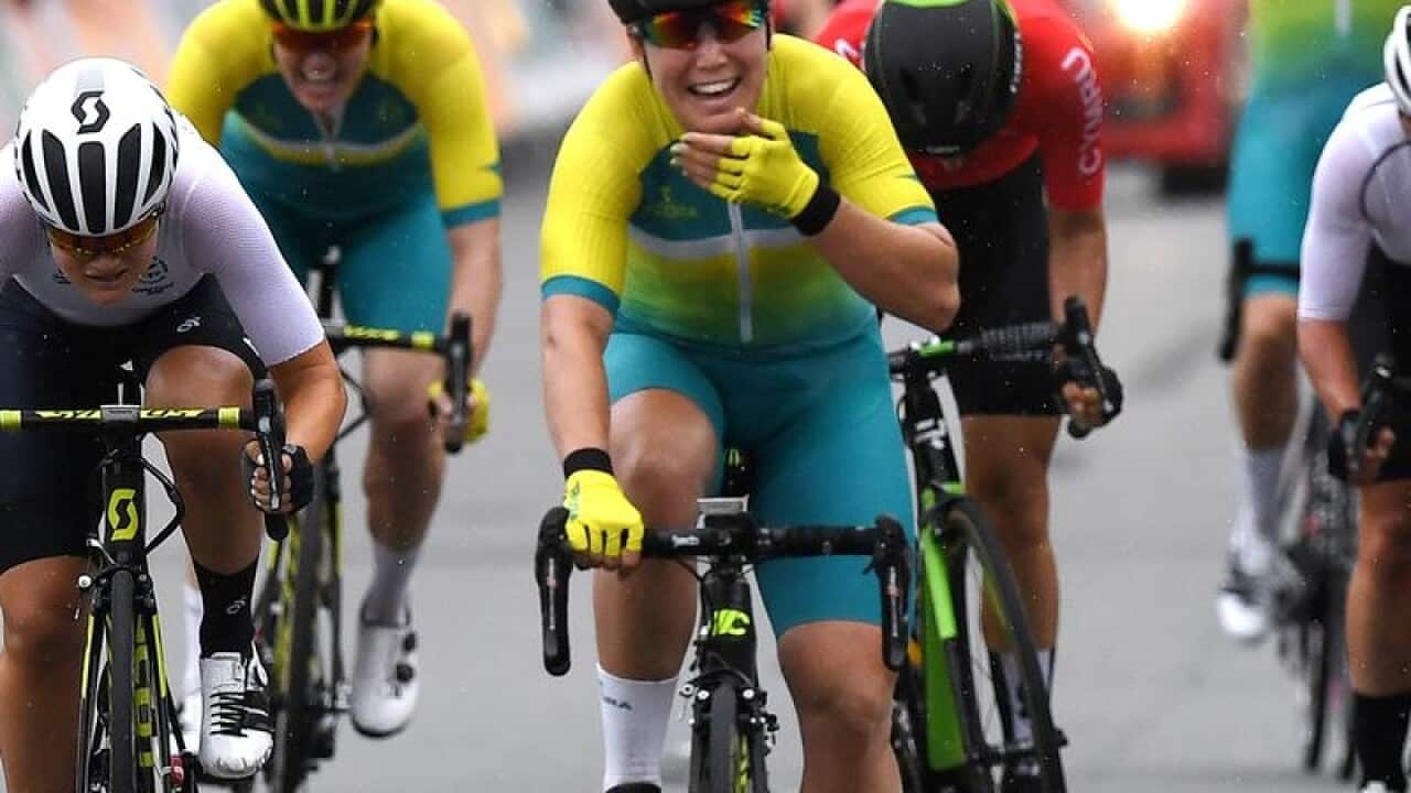 Australian cyclist Chloe Hosking