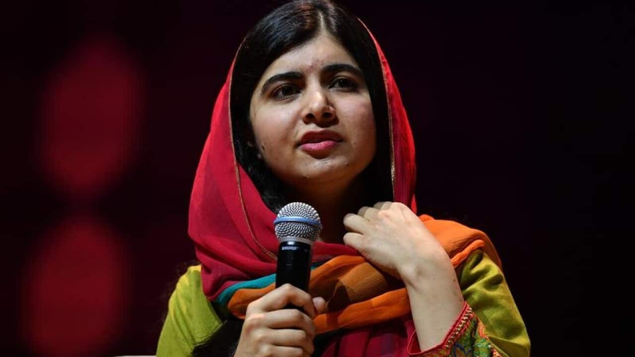 Nobel Peace Prize laureate Malala Yousafzai