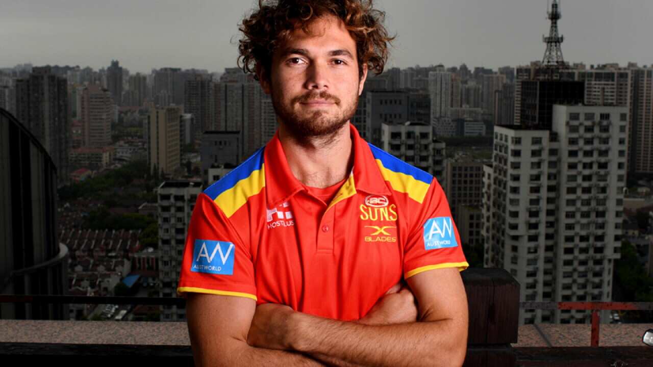 Gold Coast Suns defender Jarrod Harbrow