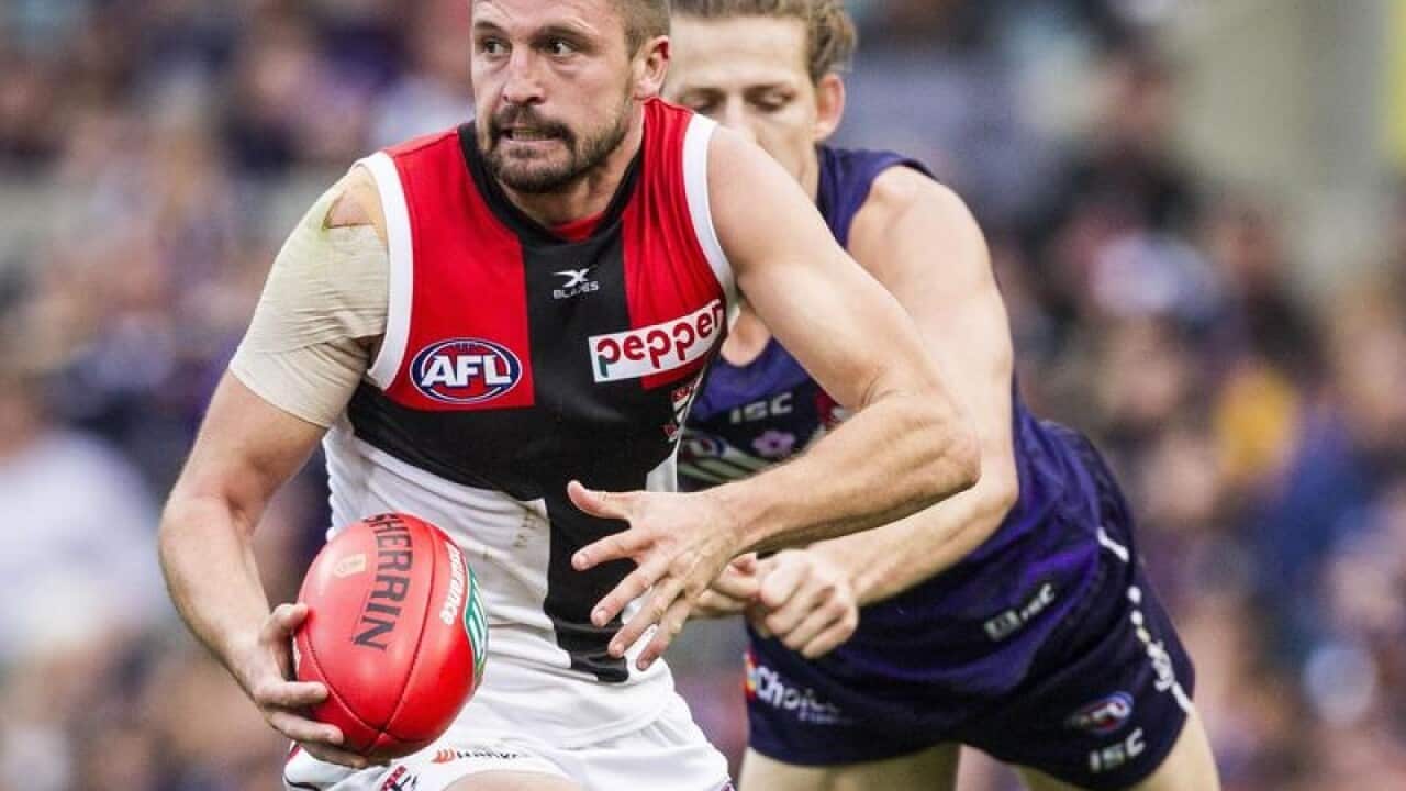 Jack Steve and Nat Fyfe