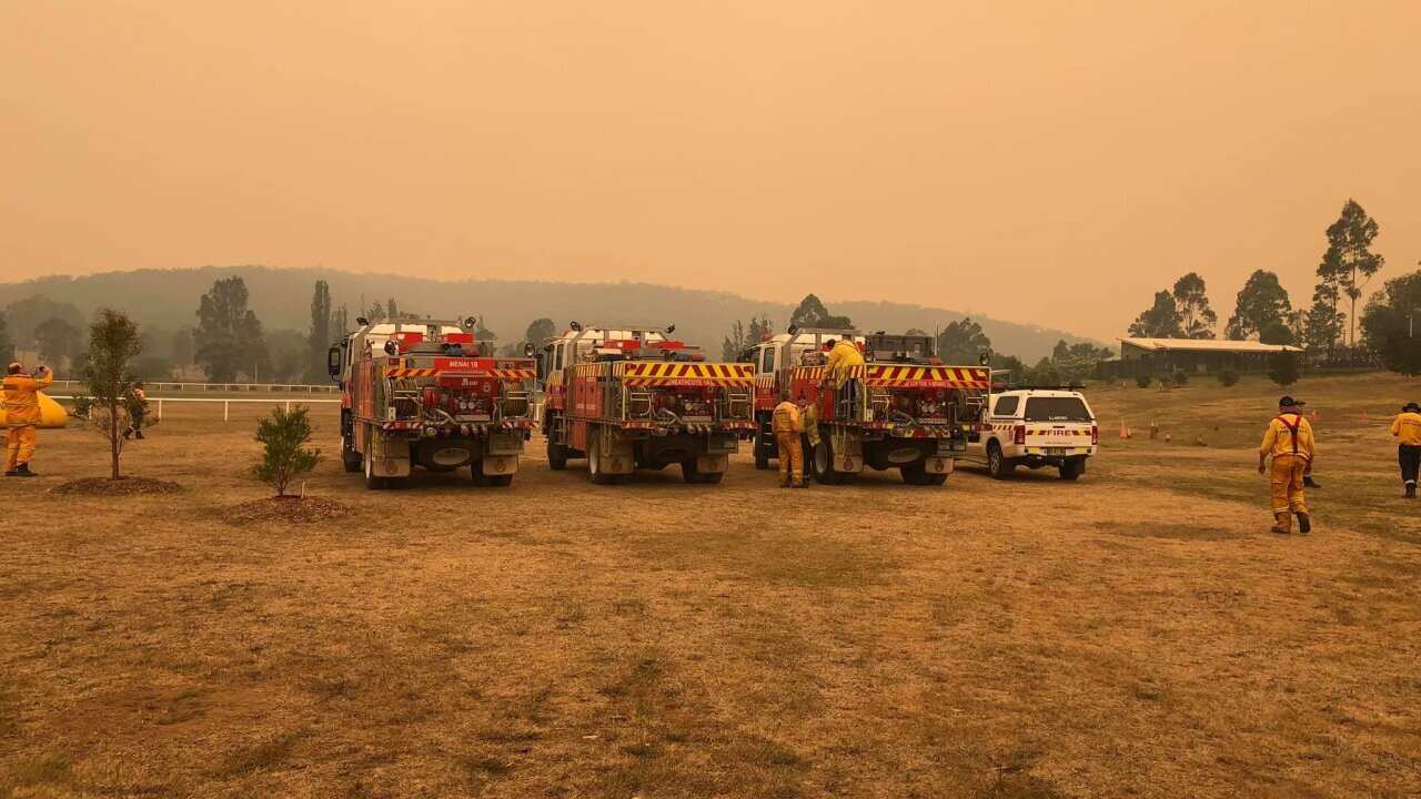 Nearly 100 fires are burning across NSW.
