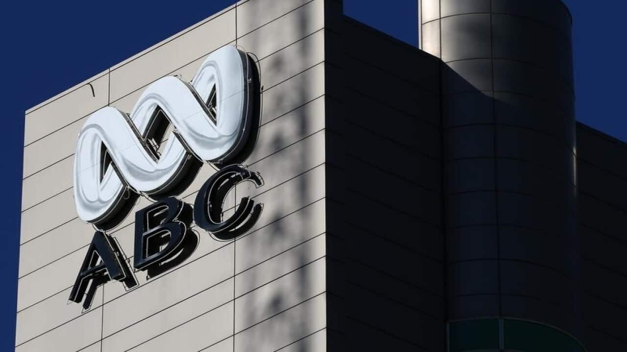 A sign at the ABC's Ultimo headquarters