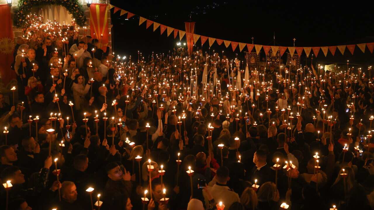 Orthodox Easter celebrations in North Macedonia