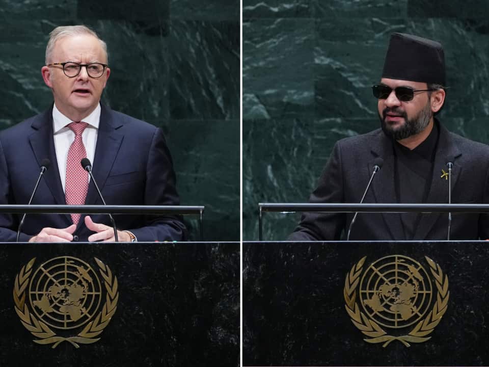 UNGA 2026 ALBANESE SHAH