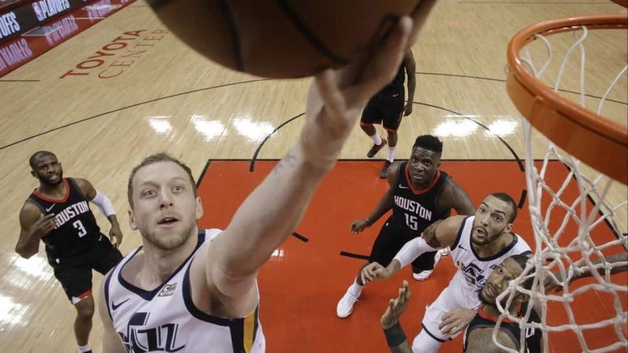Utah Jazz forward Joe Ingles