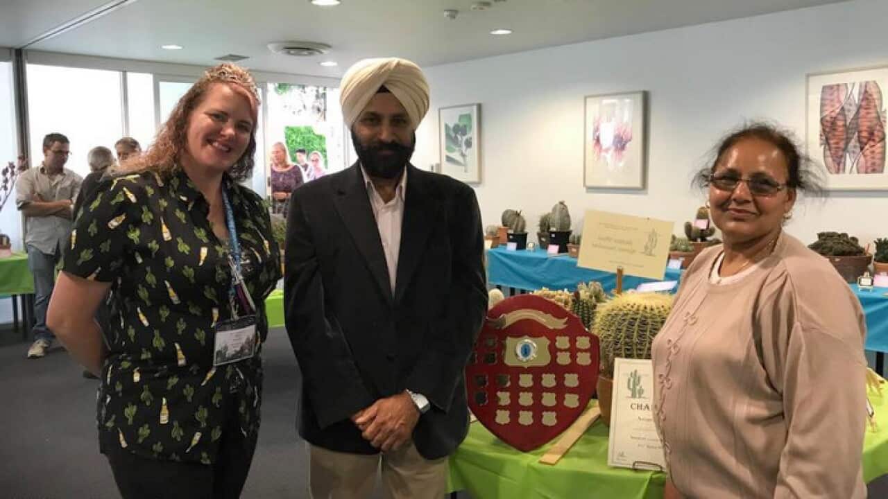 Ranjit Singh and Kulwant Kaur at the Sydney Royal Easter show.