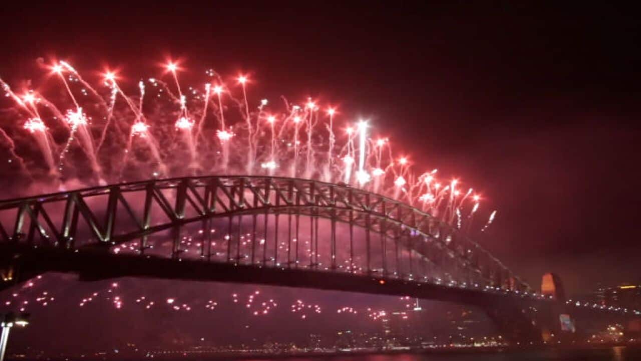 Celebración de Año Nuevo en Sídney