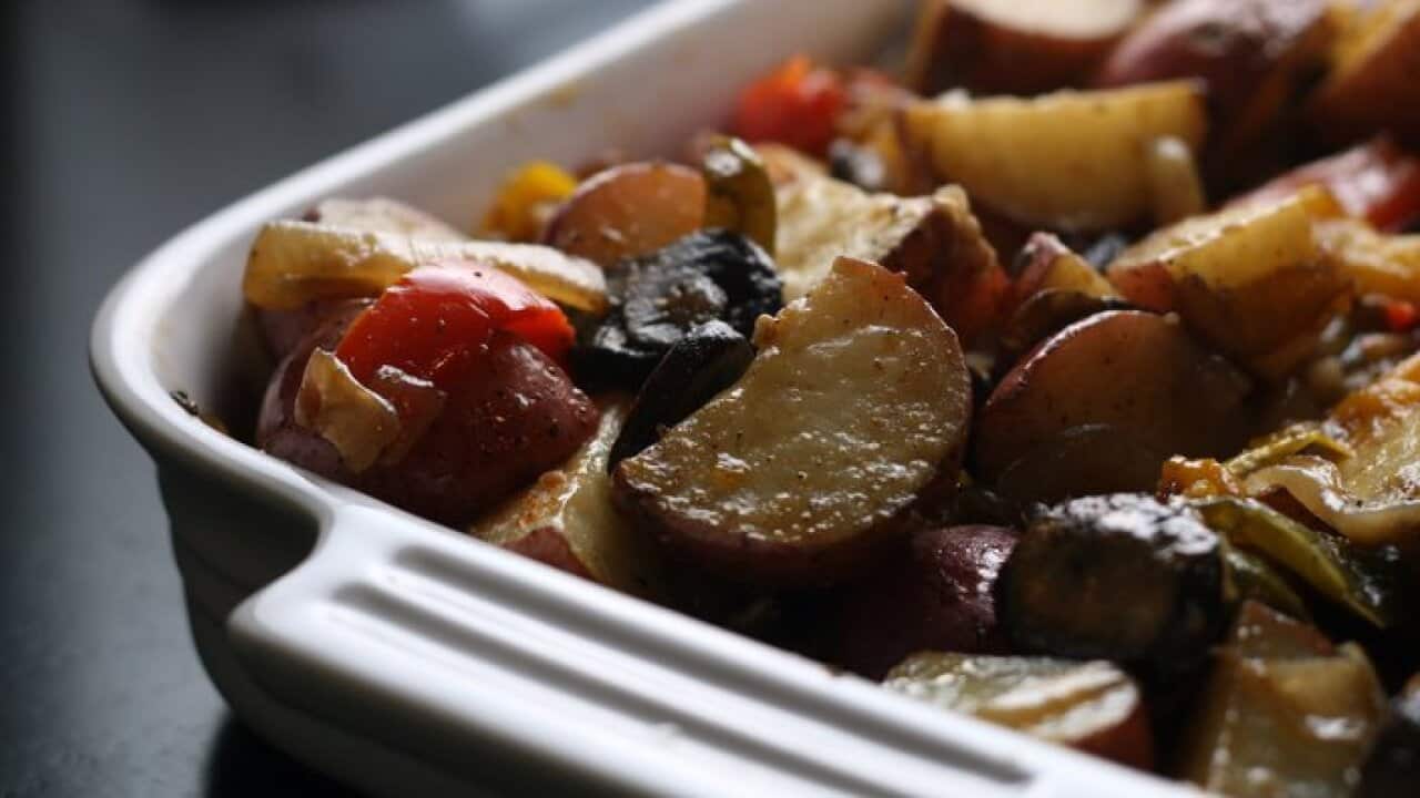 Roasted vegetables