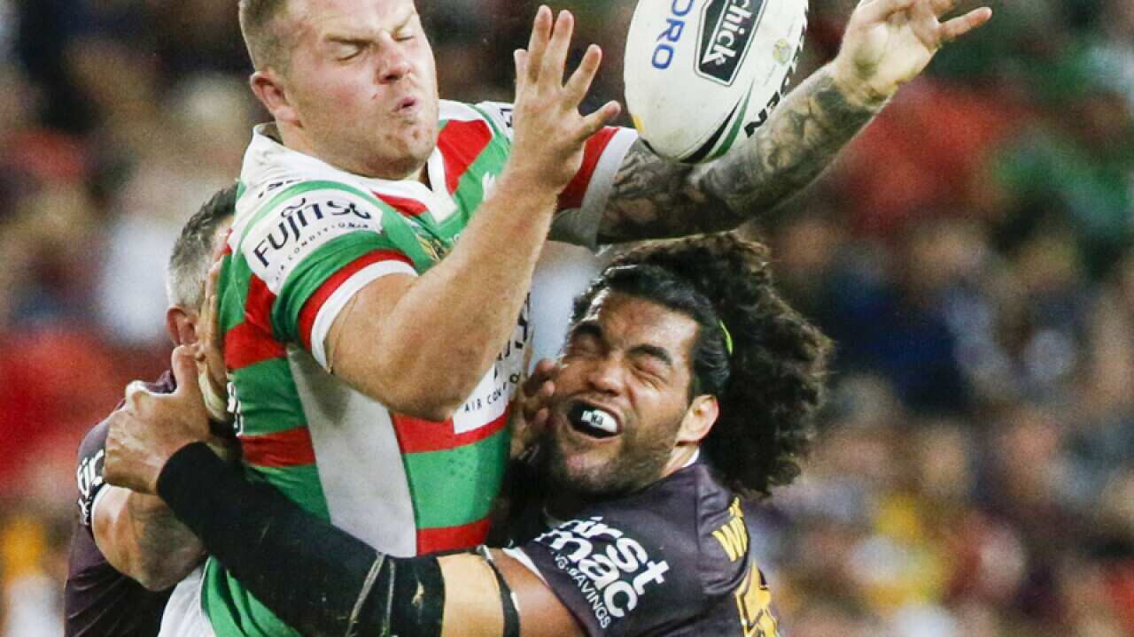 Nathan Brown of the Rabbitohs