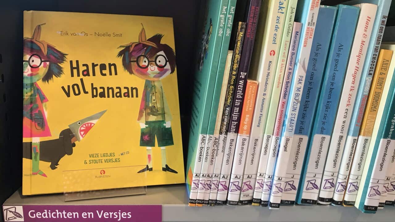 Het kinderboek Haren vol bananen