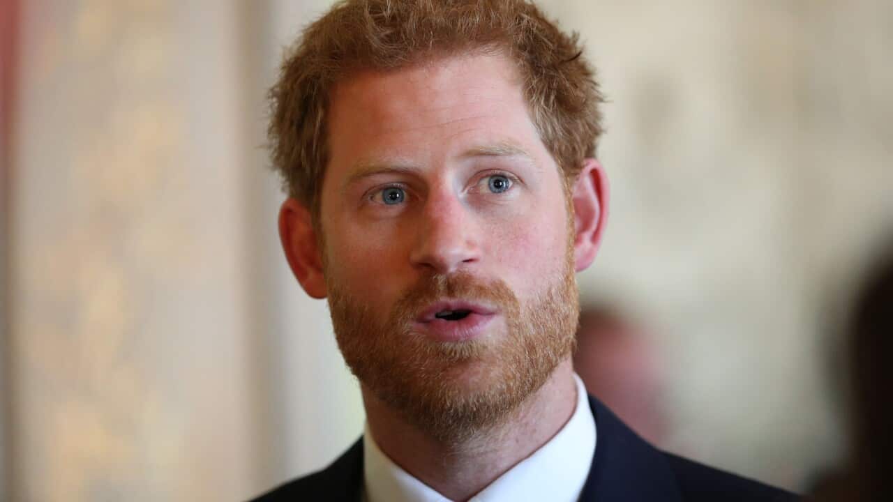 Prince Harry has revealed his distress at attending his mother's funeral.