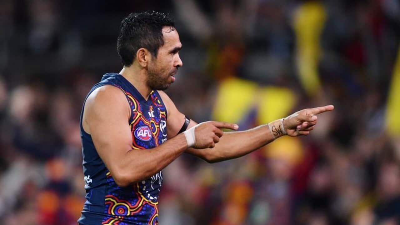 Eddie Betts of the Crows.